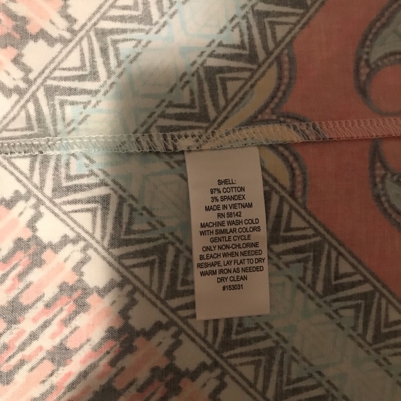 London Style Collection Dress Sz 4 Multi Color - Picture 14 of 14